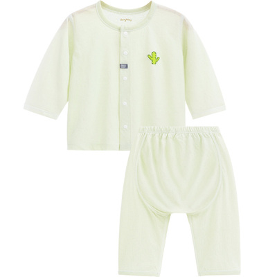 Aengbay婴儿套装纯棉睡衣家居服