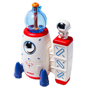 太空魔法波波球粘粘乐气球充气机男孩手工diy儿童玩具女孩子礼物