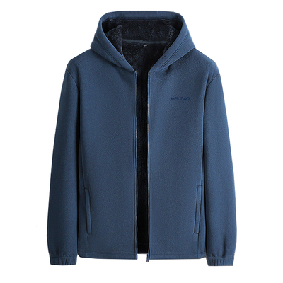 啄木鸟秋冬季摇粒绒休闲连帽外套