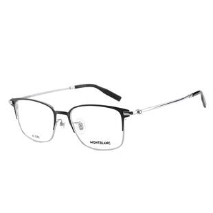 【自营】万宝龙眼镜框Montblanc轻质钛金属眉框近视镜架 MB0314OA