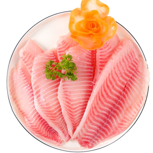 翔泰鱼排海南鲷鱼柳低脂肪高蛋白无骨无刺老人儿童家庭餐罗非鱼片