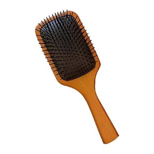 包邮气垫梳实木榉木一梳到底美发蓬松排骨木梳家用大号按摩梳子