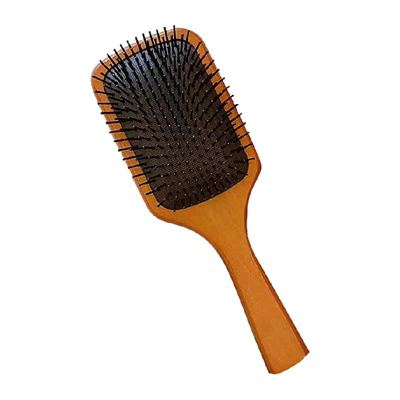 达福芮实木榉木一梳到底按摩梳