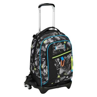 意大利7seven晨阳系列拉杆书包6轮可爬楼34升可拆卸双肩包初高中