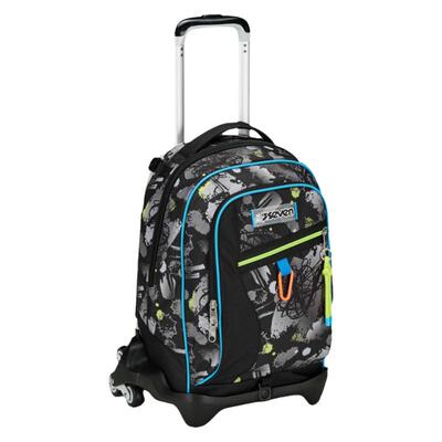 意大利7seven晨阳系列拉杆书包6轮可爬楼34升可拆卸双肩包初高中