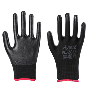 星宇N528丁腈劳保手套耐磨工作男工地干活丁晴橡胶防滑单只左右手