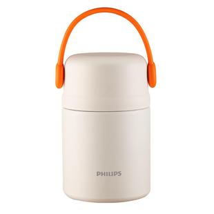 飞利浦保温饭盒316L不锈钢焖烧杯壶女便携粥罐上班带饭保温桶餐盒