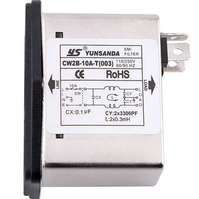 台湾yunsanda开关单相红色滤波器