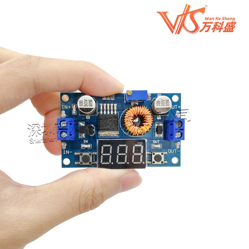 模块XL4015E 5A大功率75W DC-DC可调降压模块 远超2596带电压显示
