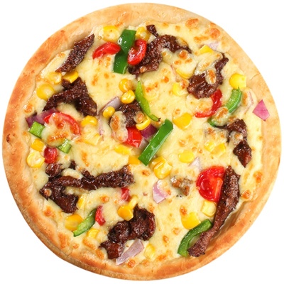 汉帝牛肉披萨饼7英寸早餐