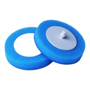 意可可一次性马桶刷配件可抛式刷头原装海绵擦可溶解无死角替换头