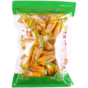锦大玉米味软糖500g散装栗米果子经典年货糖果休闲零食喜糖苞米糖