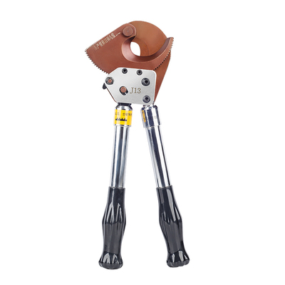 远扬齿轮剪刀电缆剪棘轮式线缆剪断线钳J40A单手操作轻巧携带方便