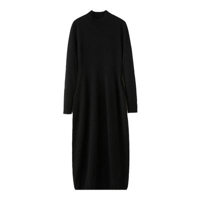 思诺芙德气质花苞羊绒裙