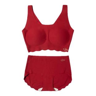 女童本命年红运内衣学生初高中少女文胸青少年女孩背心内裤