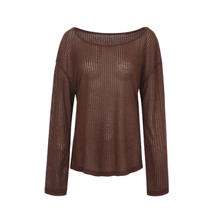 annerun防晒罩衫女新款薄纱上衣宽松透气慵懒风夏运动长袖瑜伽服