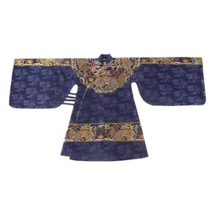 斜塘衣庄水貂黑色汉服男款加厚加绒大毛领斗篷外套铠甲织金飞鱼服