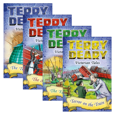 英文原版 Terry Deary's Historical Talesy Victorian Tales 维多利亚时代的故事4册 儿童章节桥梁书 英文版 进口英语原版书籍