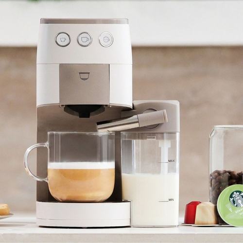 外贸内贸咖啡机家用小型胶囊咖啡一体机高压萃取意式浓缩打奶泡机