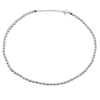 自留推荐天然小米珠925银