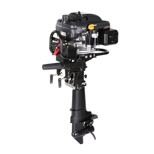 斯特克船挂机四冲程舷外机汽油水下推进器船用宗申动力充气挂浆机