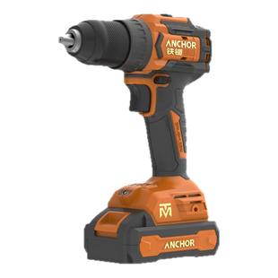 铁锚无刷电钻电动螺丝刀大扭力电转工业手枪锂电钻充电手钻E2065