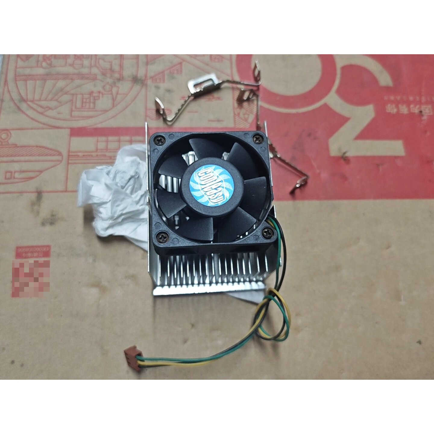 议价可维修服务器设备604针cpu散热器风扇带卡扣测试好发货