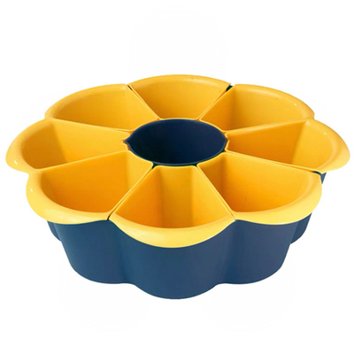 可旋转火锅盘配菜盘蔬菜沥水篮