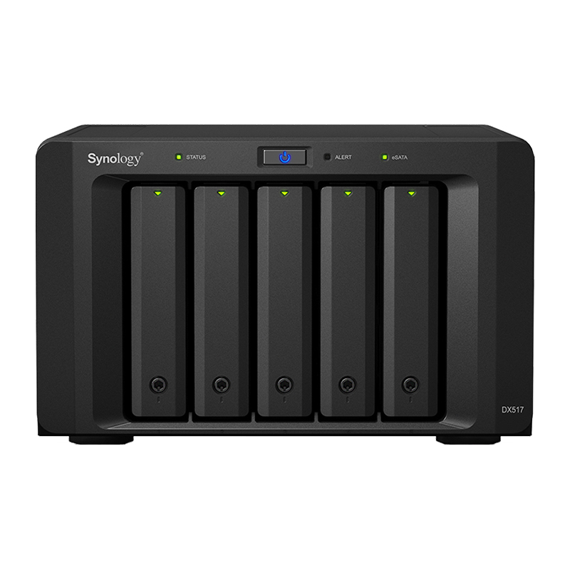 【咨询客服定制】Synology群晖 DX517扩容箱?NAS扩充设备5盘位扩展柜五盘适用于DS1821+1819+1621+920+1520+