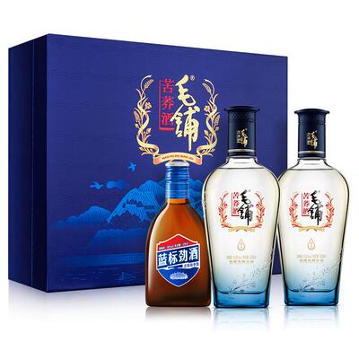 【天猫正品】劲牌 42.8度毛铺苦荞酒尊享500ml*1瓶礼盒装