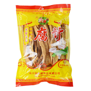 双莲牌腐竹食材 福建龙岩长汀特产手工制作黄豆豆腐皮厂家4包促销