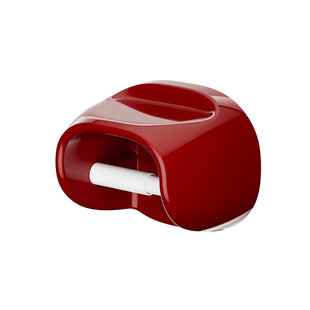 复古奶油浴室卷纸架免打孔壁挂防水纸巾盒高级感抽纸盒卫生间家用