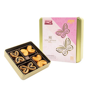 明玥皇廷茶香双味蝴蝶酥糕点礼盒香港特产节日送礼高端伴手礼团购