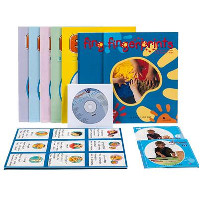 幼儿英语 finger prints 3A 宝宝英语麦克米伦国内原版引进幼儿启蒙英语幼儿fingerprints 3A