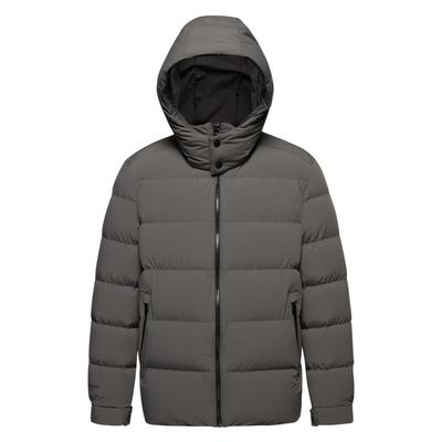 波司登鹅绒短款可脱卸帽羽绒服