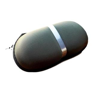 眼镜盒便携男大号车载墨镜盒太阳镜防压近视镜挂钩拉链便携收纳女