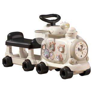英国evoceler小火车可坐人婴儿玩具防侧翻儿童滑行学步车周岁礼物