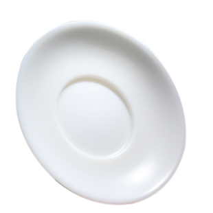 盖碗茶碗底托杯托垫功夫茶具零配件白瓷 单底托羊脂玉白瓷
