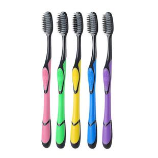 健牌成人圆头软毛牙刷磨尖细丝洁齿牙龈敏感人士家用家庭实惠装