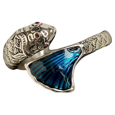 Vintage古着复古银色戒指