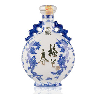 【正品】梅兰春芝麻香型白酒 20年陈酿 梅兰春鉴赏三型/扁龙/龙瓶