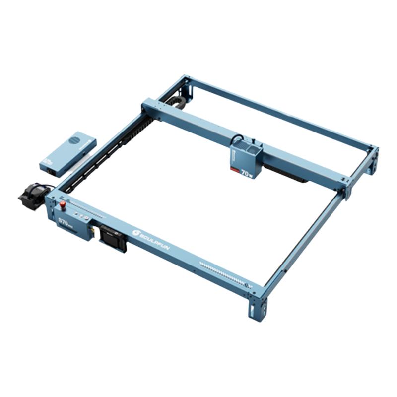 SCULPFUN S70MAX激光雕刻機(jī)金屬不銹鋼打標(biāo)機(jī)木材皮革亞克力切割