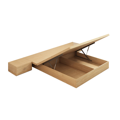 志光日式榻榻米实木无床头床