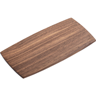 梵瀚 日式黑胡桃木托盘家用小食咖啡水杯放置干泡小茶盘