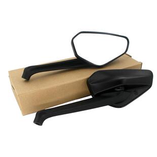 适用豪爵HJ300-A机甲猛兽国四DR300 DR250 后视镜反光镜原厂配件