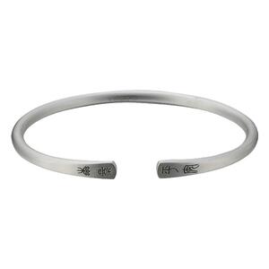 顺庆银楼S9999纯银手镯女古法喜乐平安足银新中式手饰新年礼物