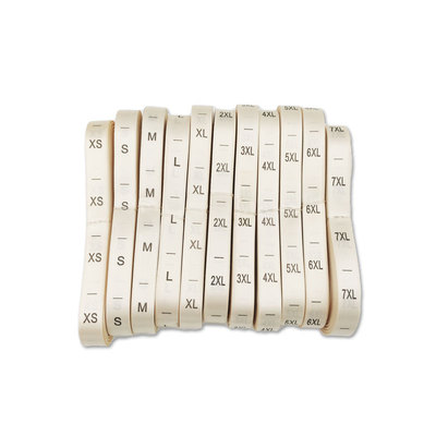 连衣裙码标织带XS-7XL现货直发