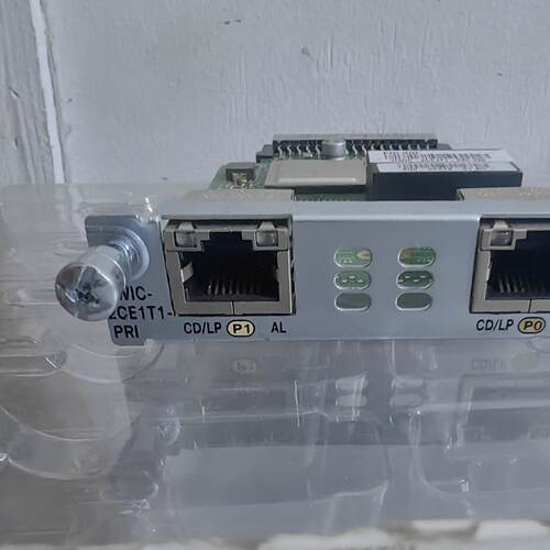 溢价-HWIC-2CE1T1-PRI 2 端口 T1/E1