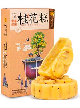 知味观杭州特产板栗桂花糕190g