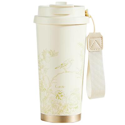 卡罗特保温杯女高颜值咖啡杯礼物